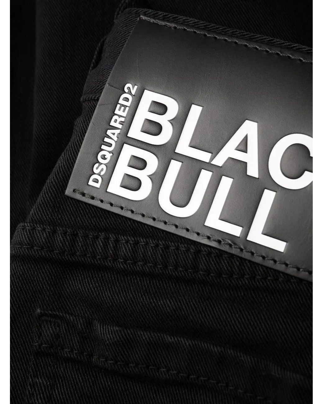 DSquared² Black Bull Flared Jeans