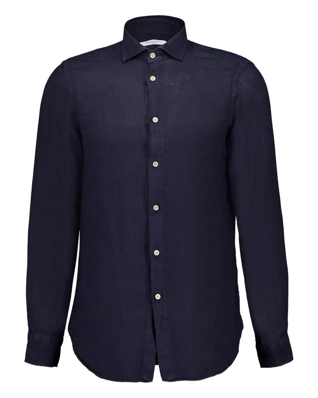 Boglioli Blue Long-Sleeve Shirt for men