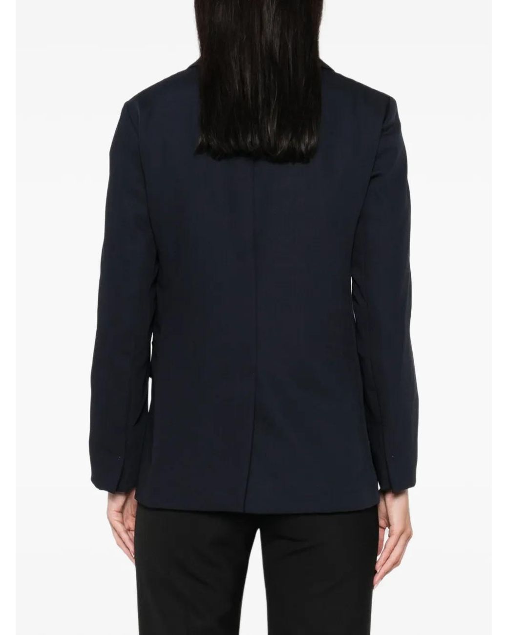 Max Mara Black Double-Breasted Blazer