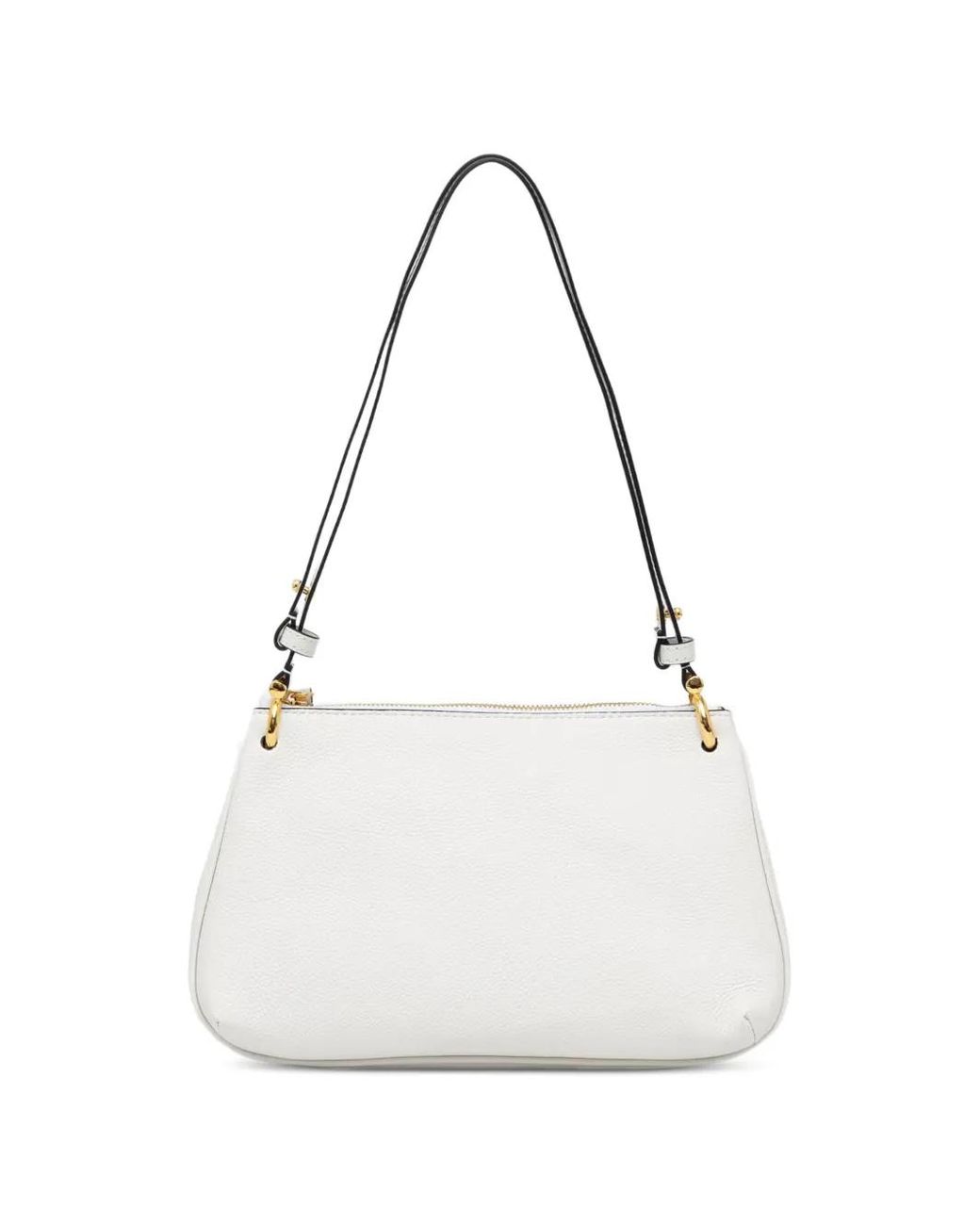 Pollini White Archive Collection Shoulder Bag