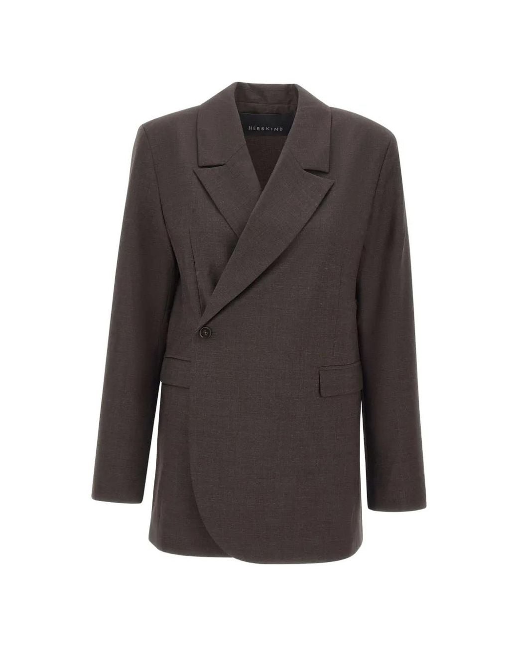 Herskind Gray Lillith Oversized Blazer