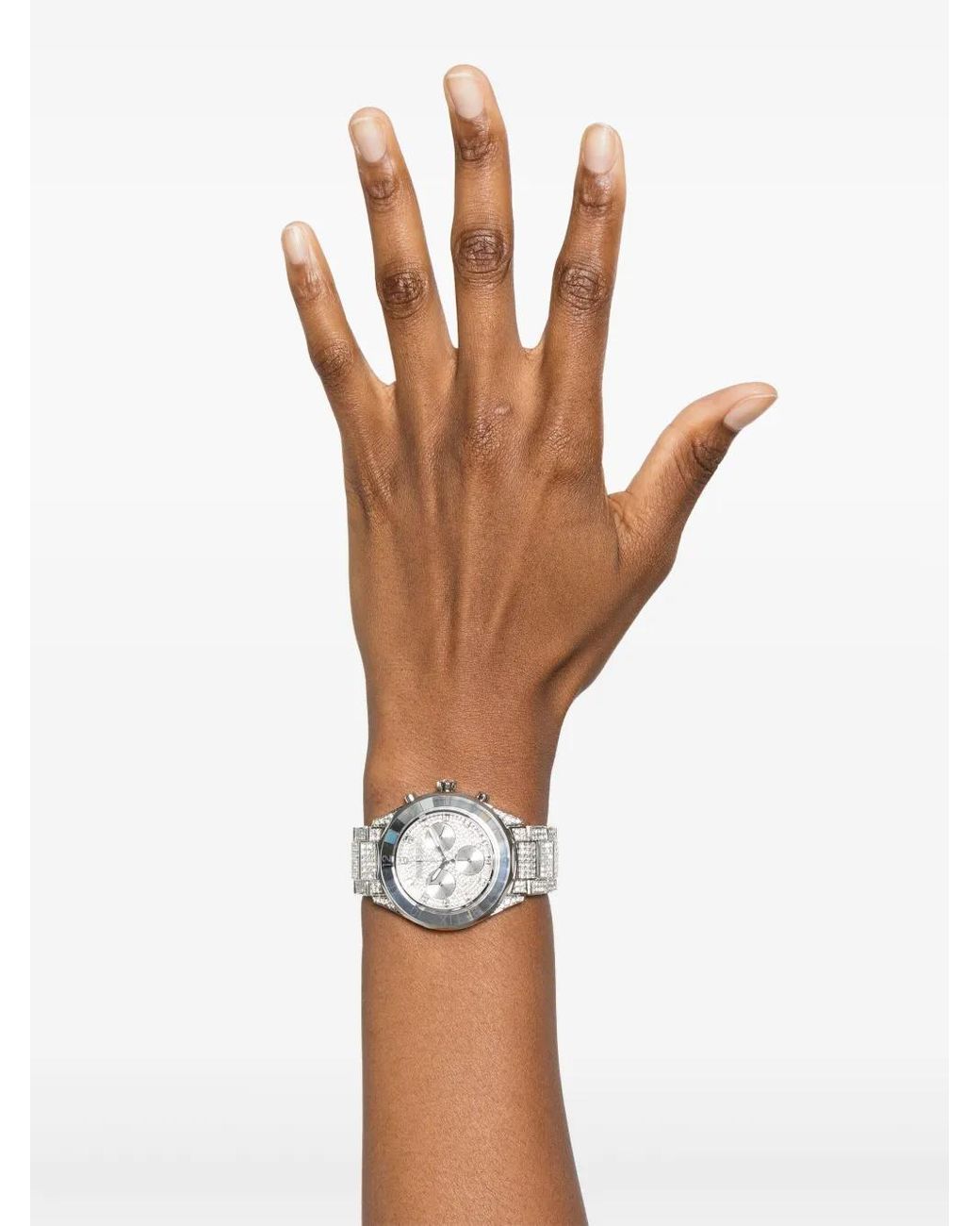 SWAROVSKI ホワイトレザー 時計 SWAROVSKI スワロフスキー レディース 腕時計 リストウォッチ