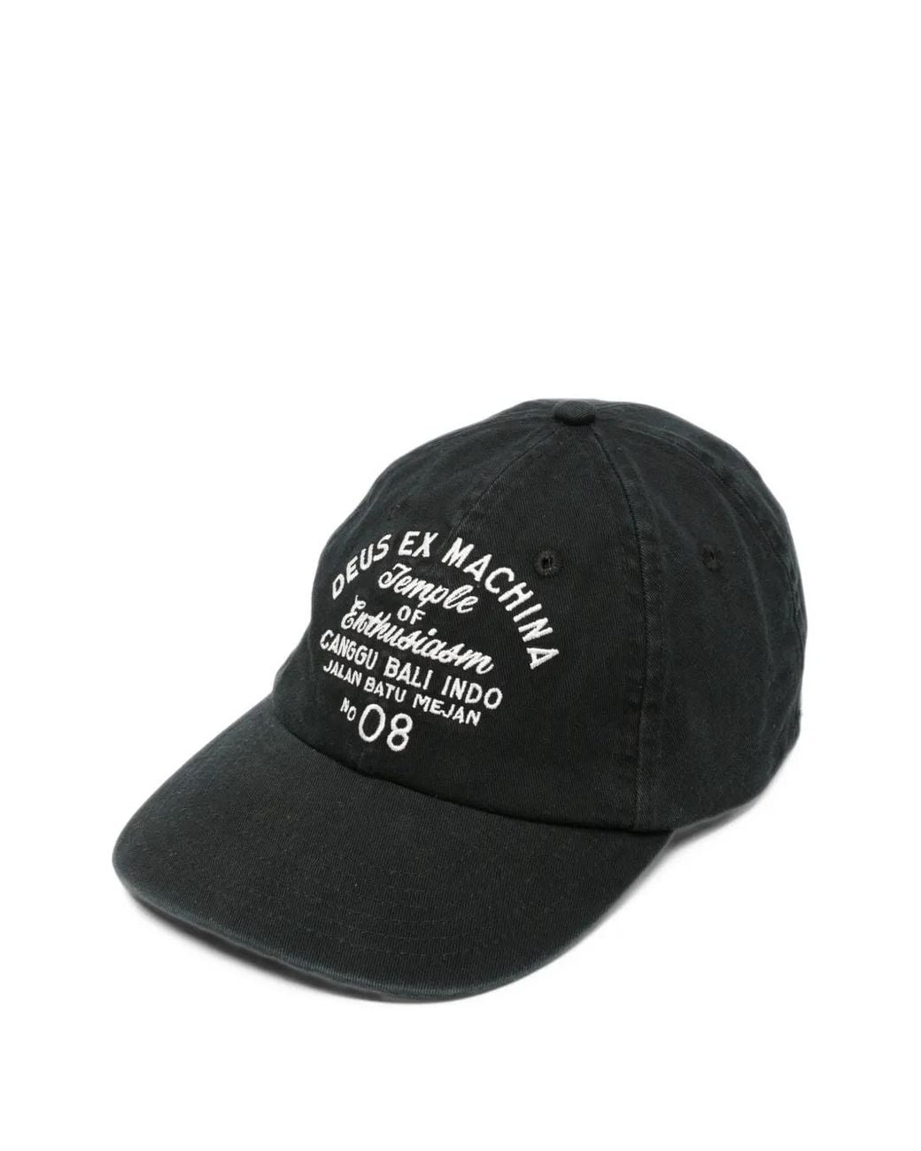 Cappello Da Baseball Con Logo di Deus Ex Machina in Black