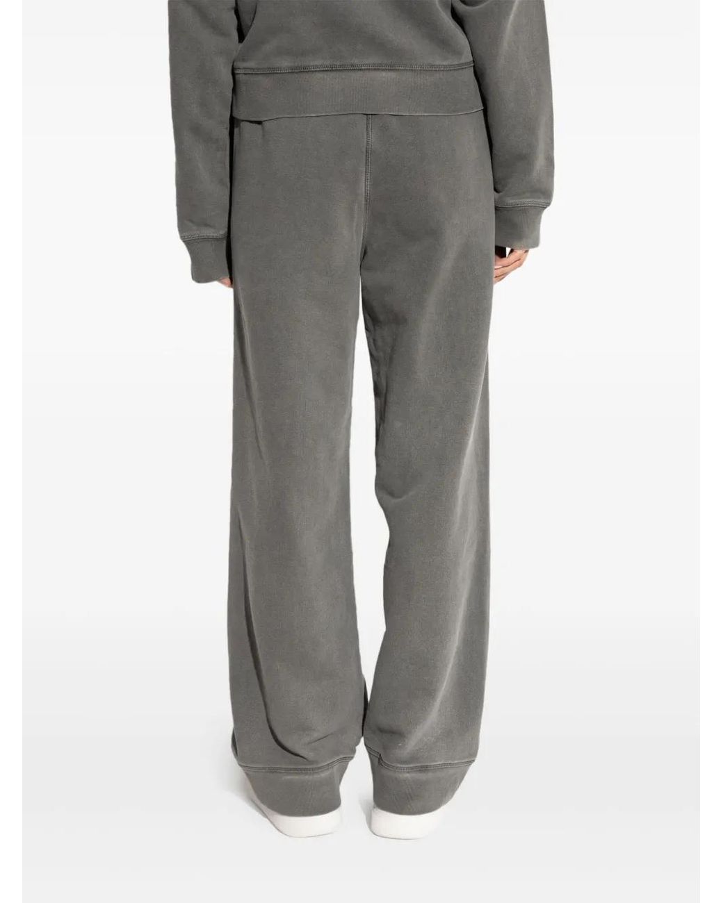 DSquared² Gray Cotton Track Pants