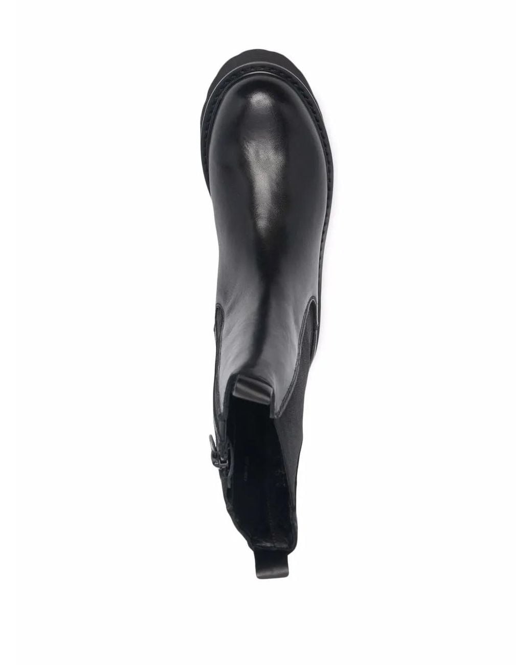 Cult Black Calf-Length Boots