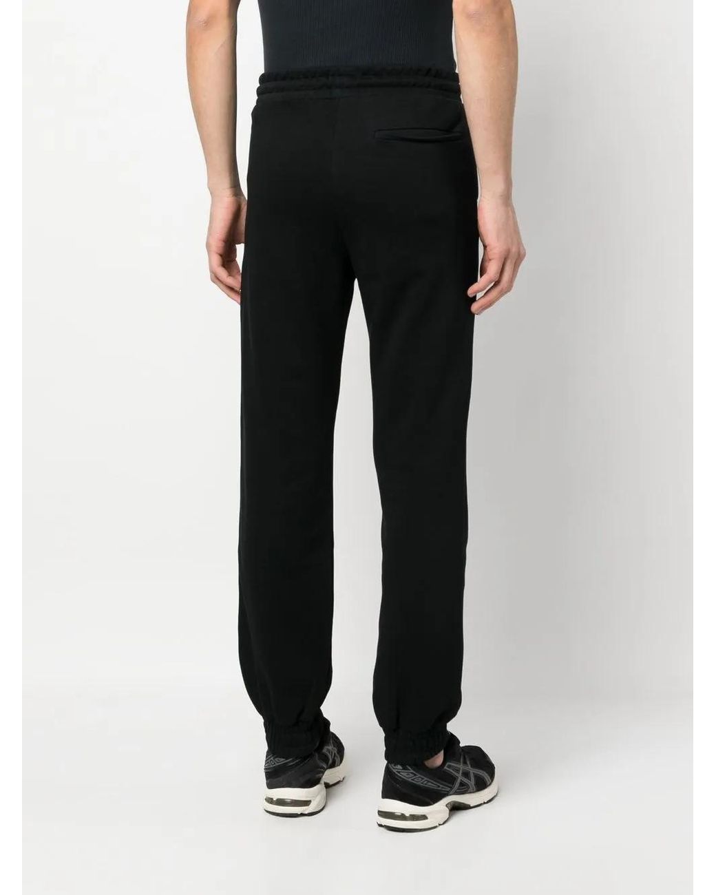 Iceberg Black Side-Zip Track Pants for men