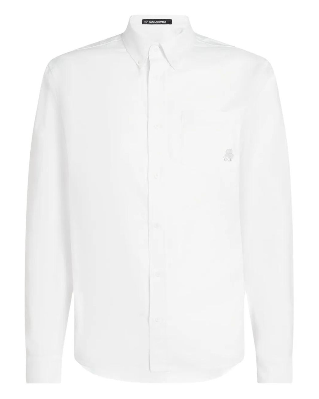 Karl Lagerfeld White Kameo Shirt for men