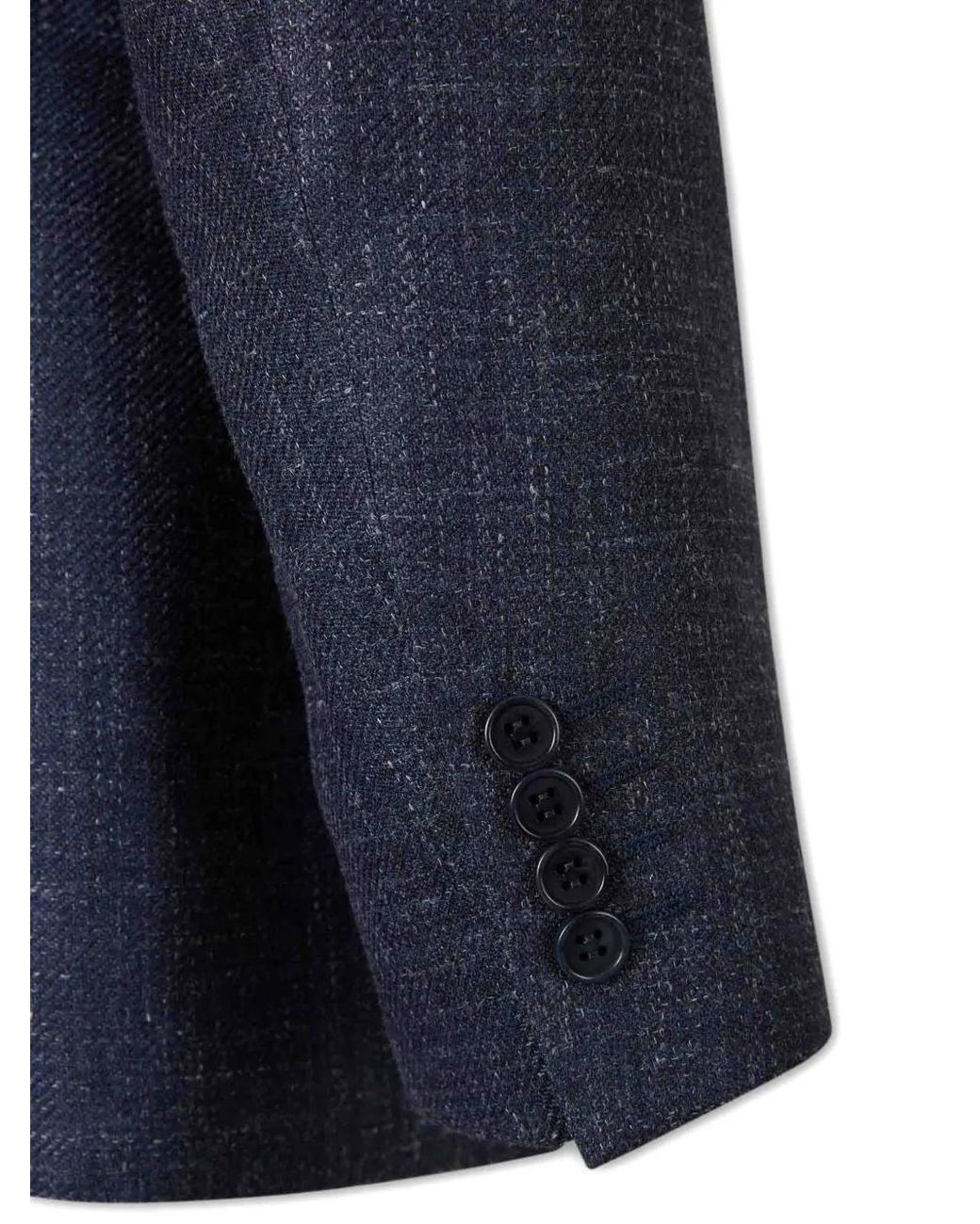 Canali Blue Single-Breasted Blazer for men