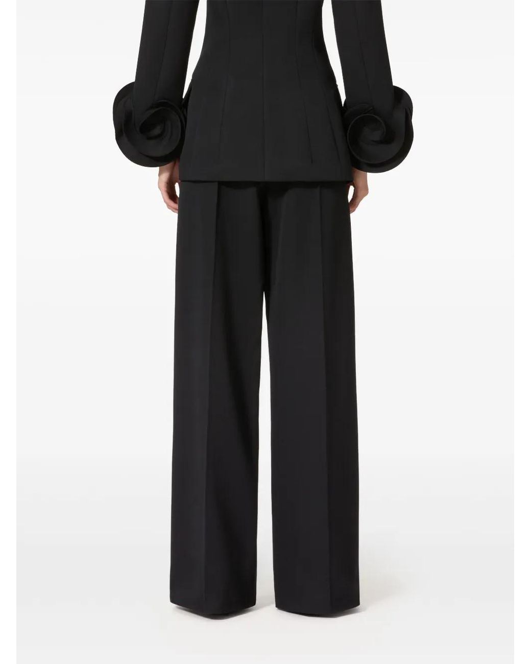 Valentino Garavani Black Grisaille Trousers