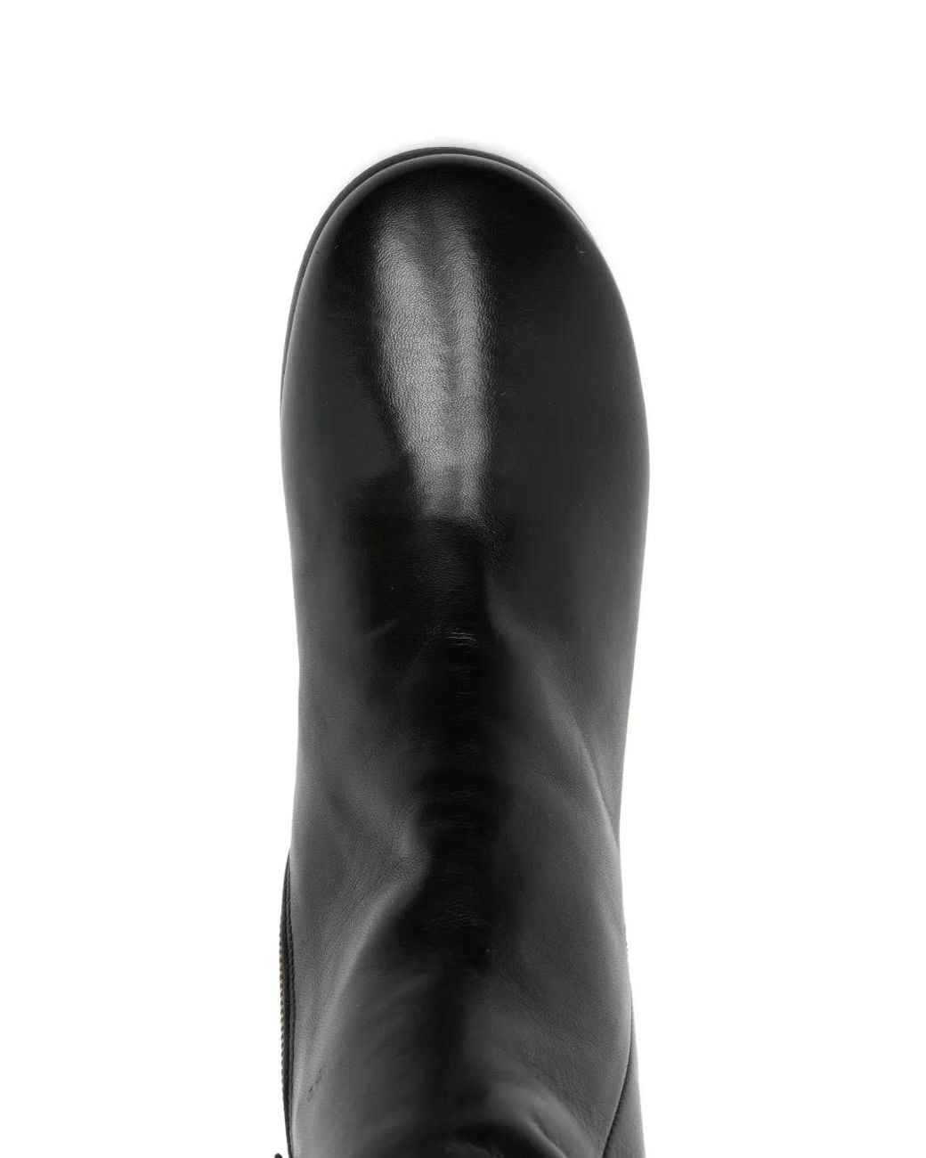 Pomme D ́Or Black 60Mm Leather Ankle Boots