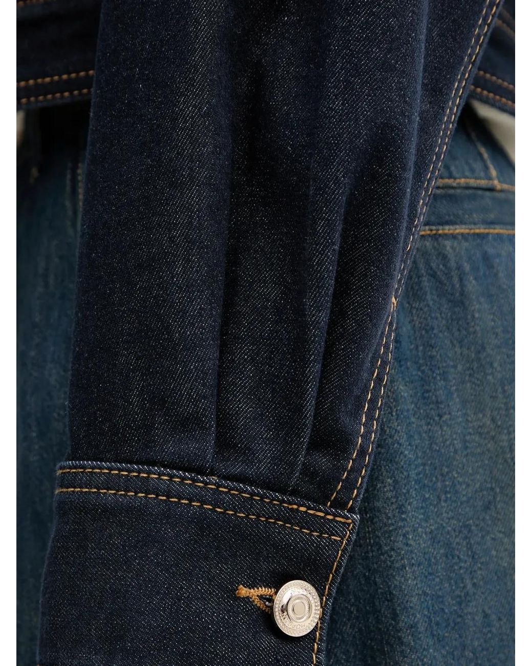 Morgan Blue Patch-Pocket Jacket