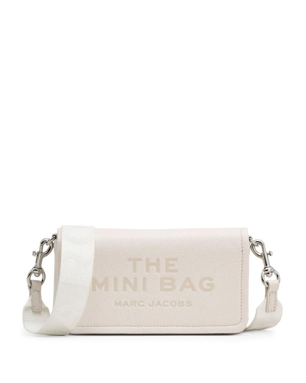 Borsa A Spalla The Leather Mini di Marc Jacobs in Natural