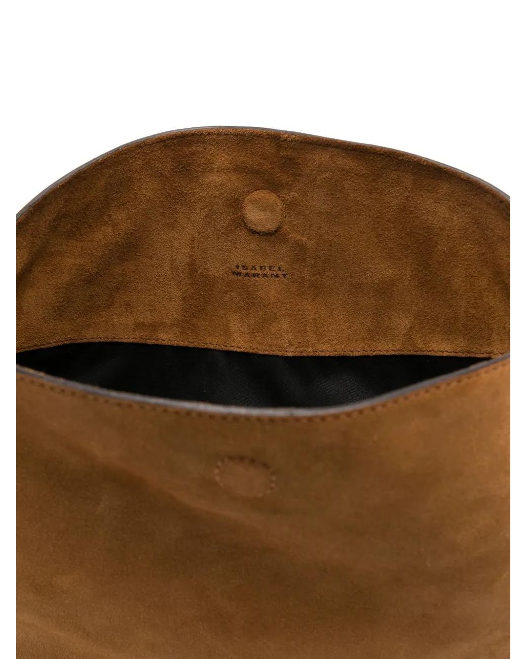 Isabel Marant Brown Oskan Soft Shoulder Bag