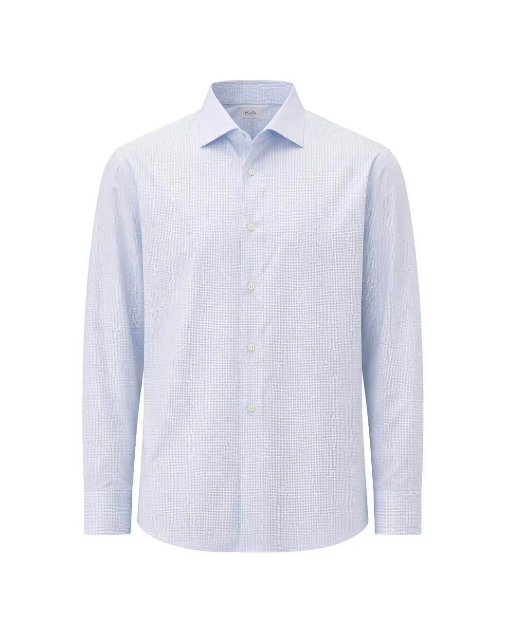 Pal Zileri White Chemise À Carreaux for men
