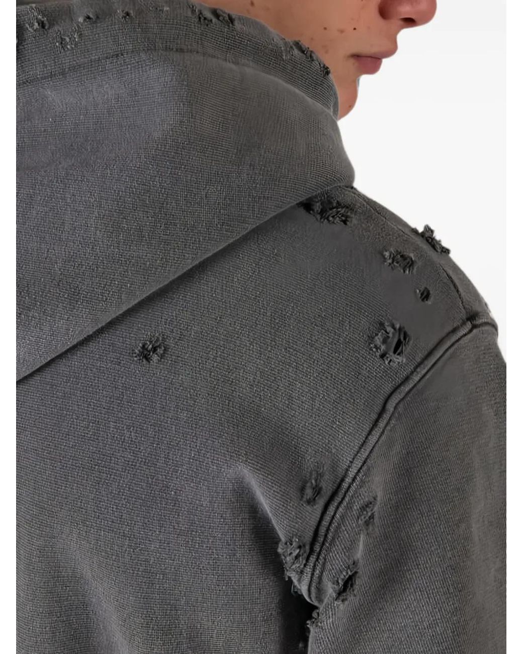 HTC Hoodie Met Print in het Gray voor heren