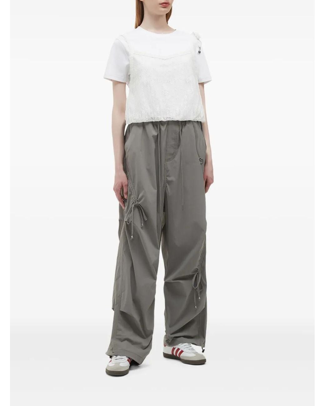 Musium Div. White Layered Top