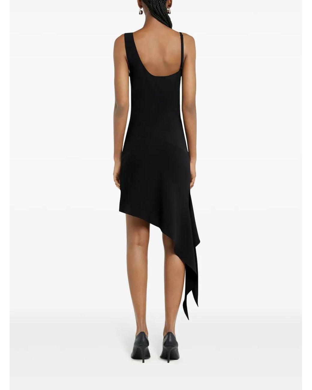 Courreges Black Knot Dress