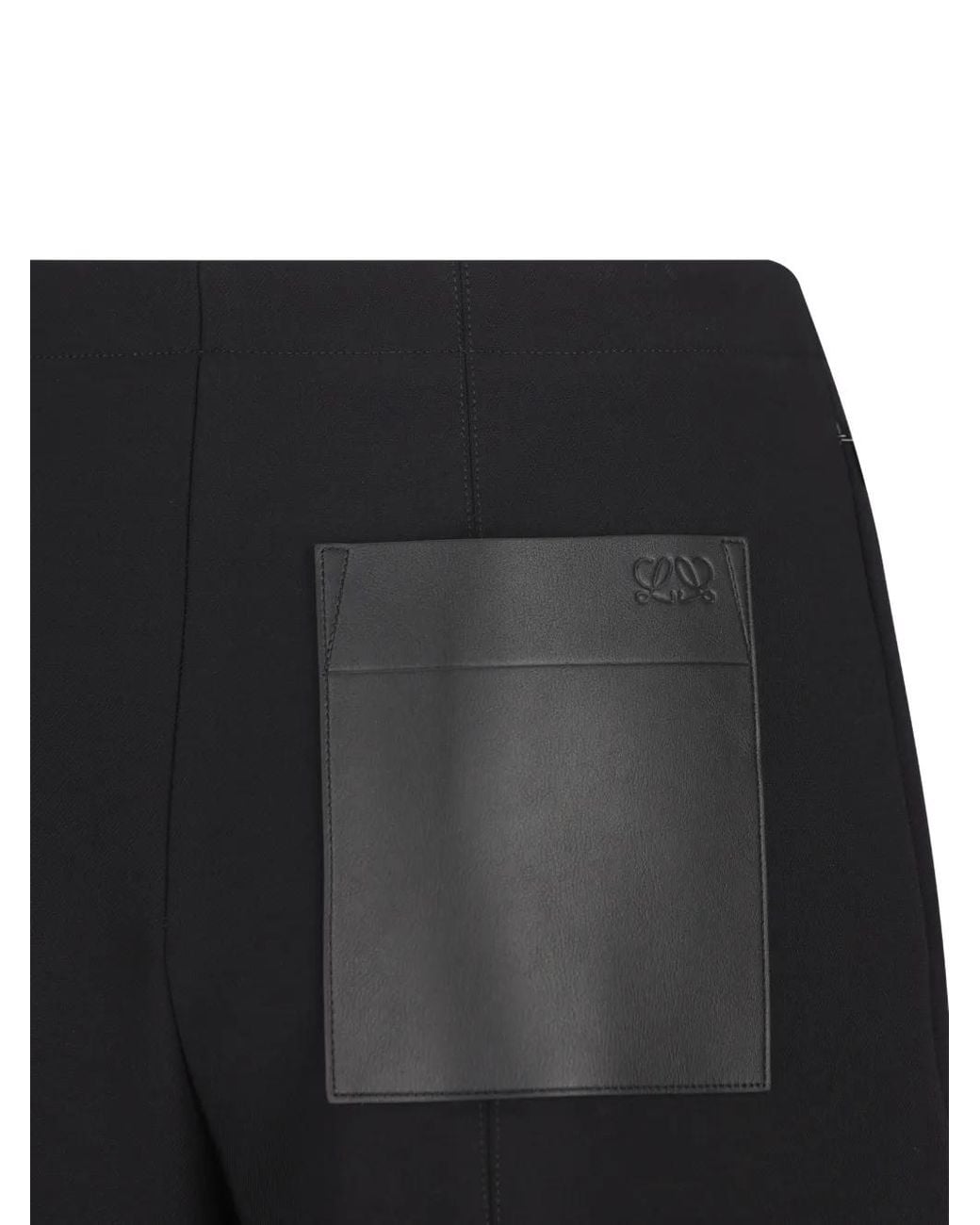 Loewe Black Stirrup Trousers