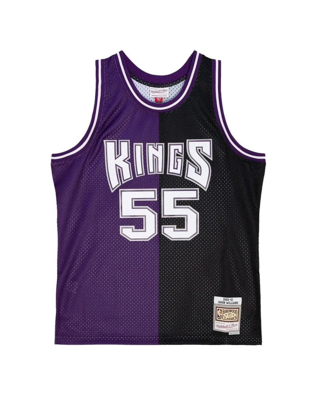 Mitchell & Ness Purple Nba Sacramento Kings 2000 Jason Williams Swingman Jersey for men