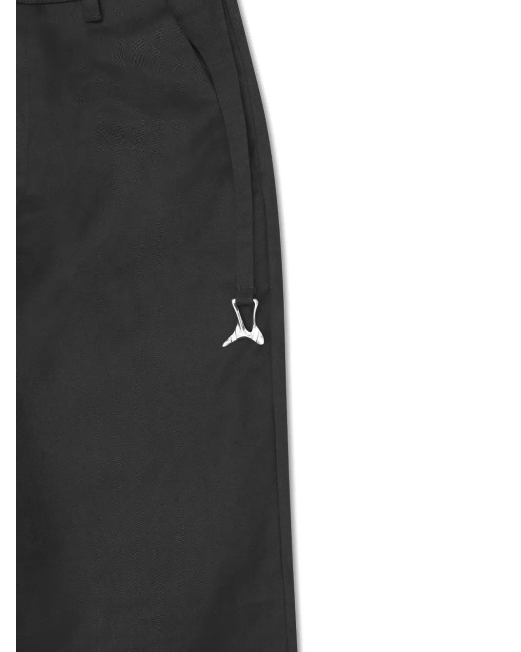 HELIOT EMIL Black Igneous Trousers for men