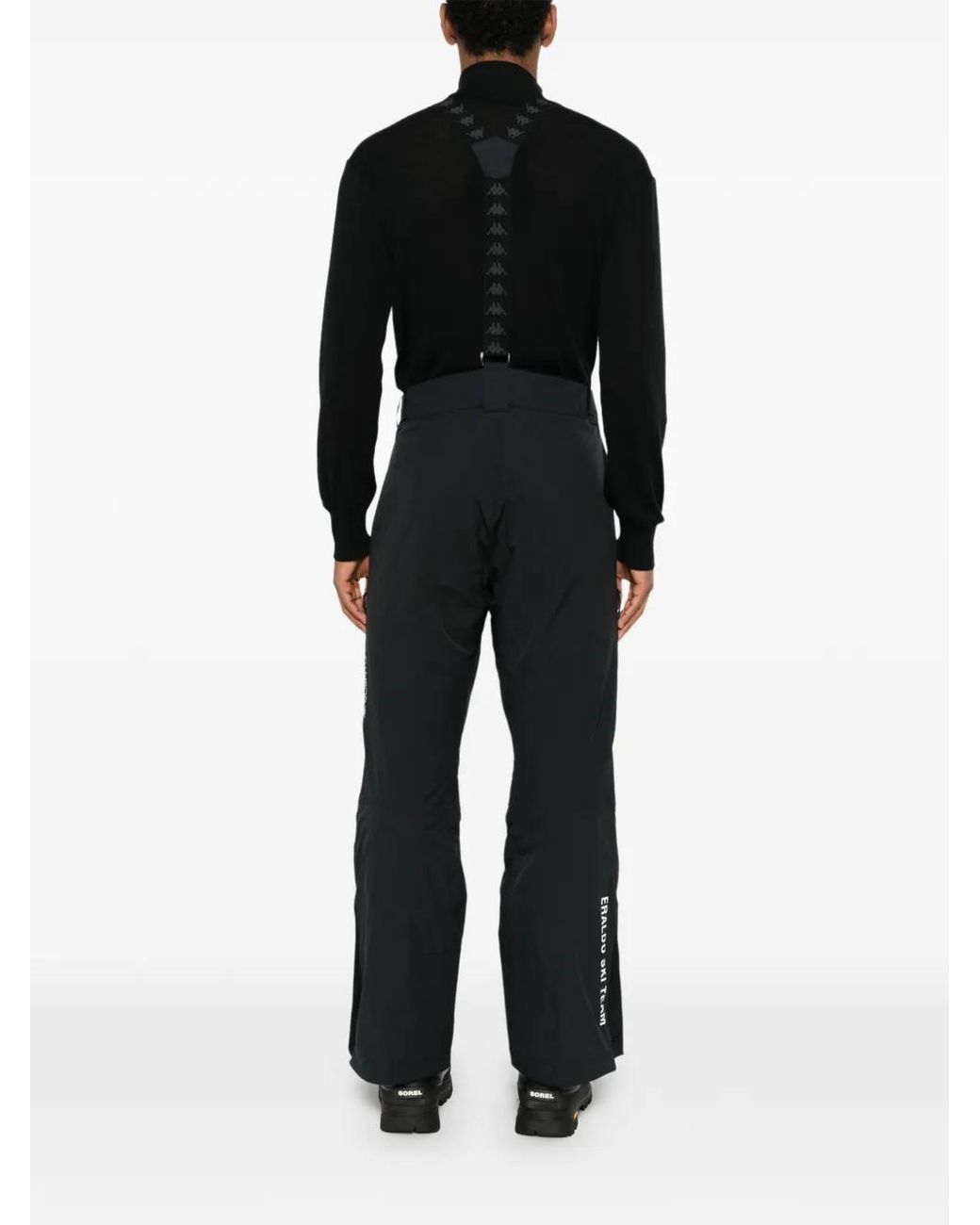 Kappa X Broek Met Patch in het Black voor heren