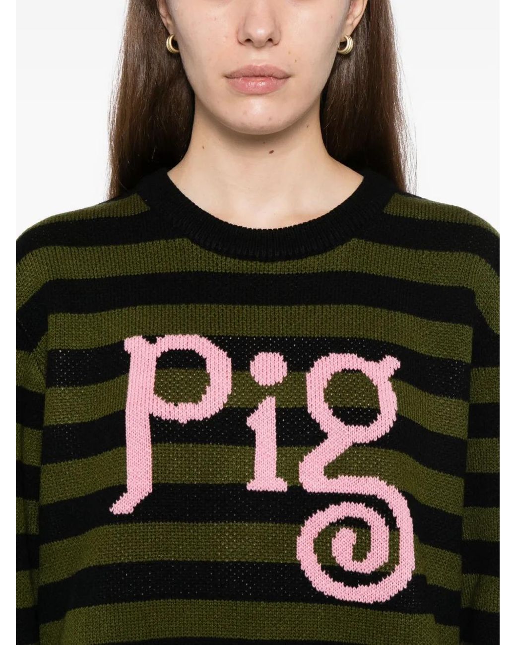 Ashish Black Graphic-Print Sweatshirt