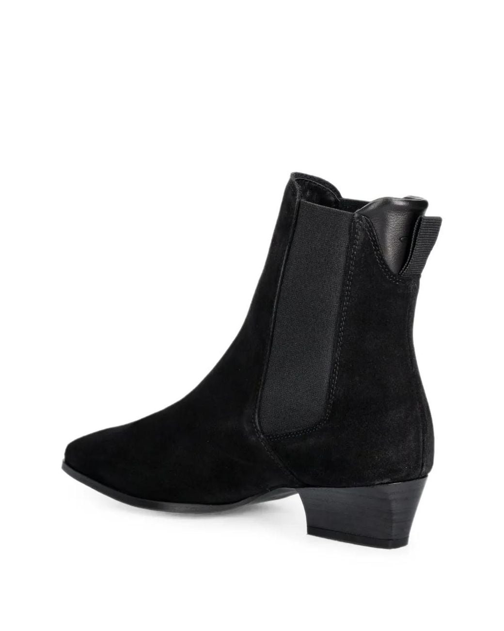 Gant Black Suede-Finish Chelsea Boots