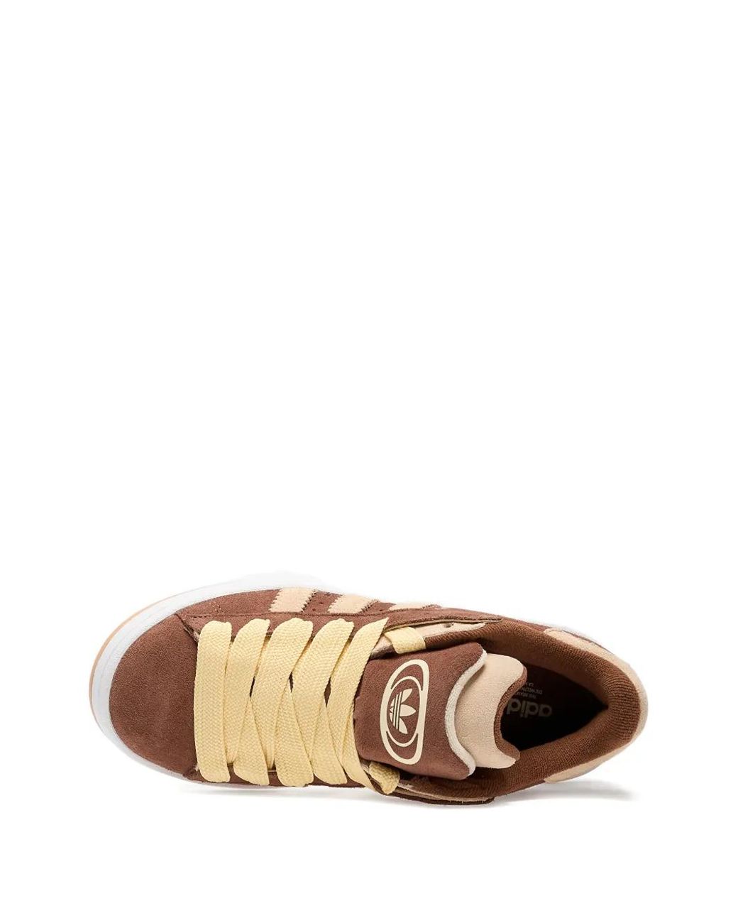 Adidas Brown Campus 00S Three-Stripe Sneakers