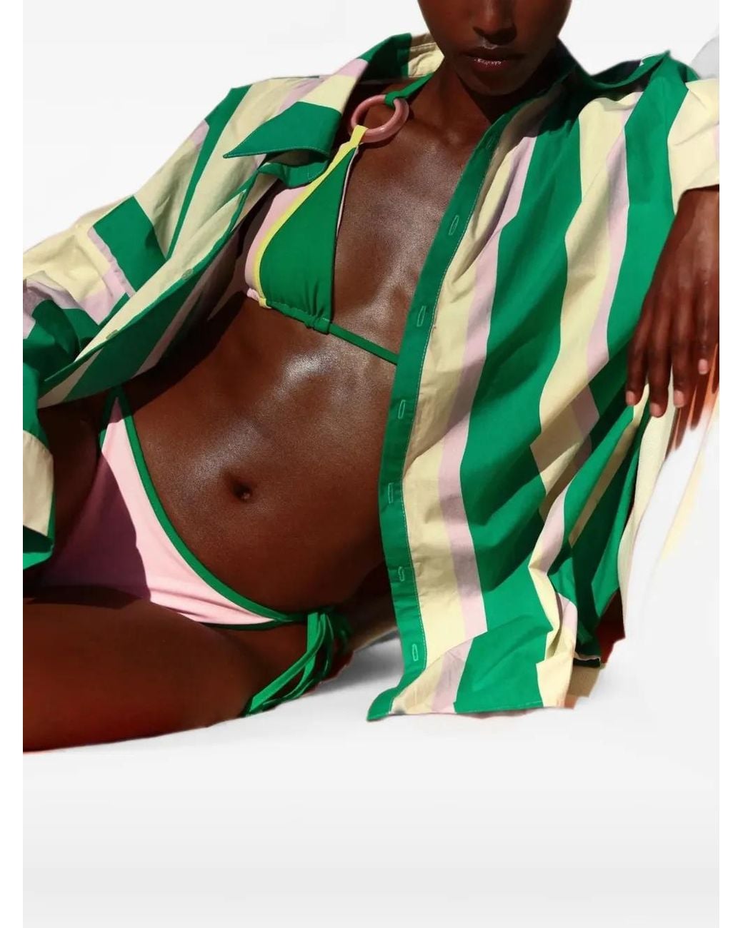 Baobab Multicolor Rho Self-Tie Bikini Bottoms