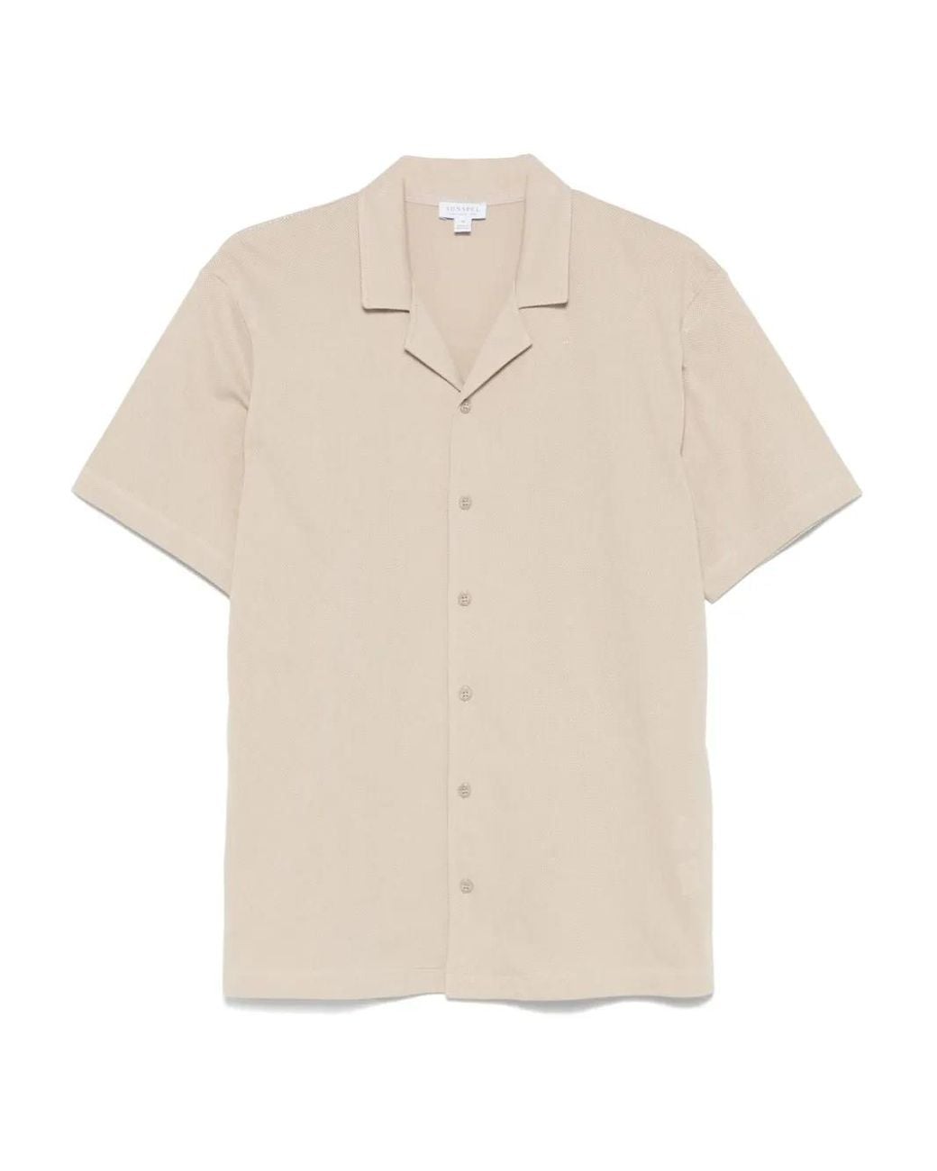 Sunspel White Riviera Shirt for men