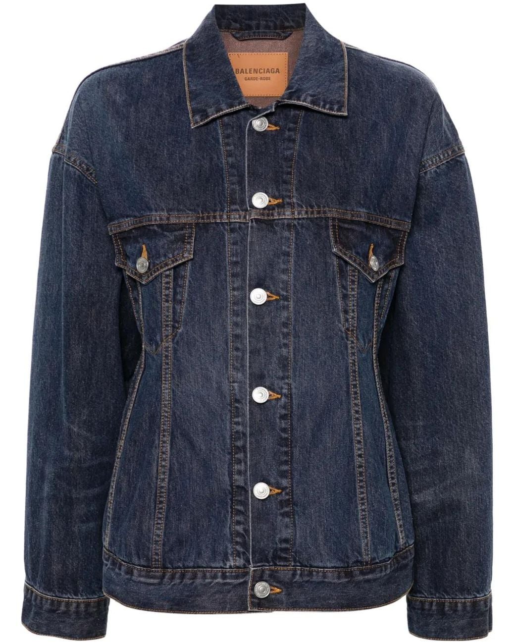 Balenciaga Blue Hourglass Jacket