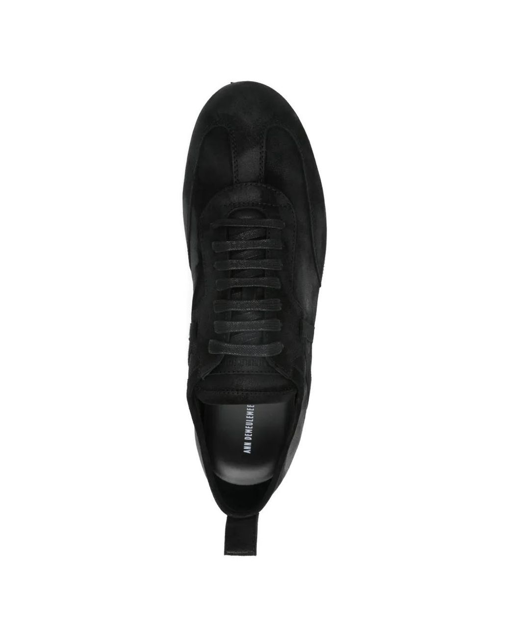 Ann Demeulemeester Black Siru Sneakers for men