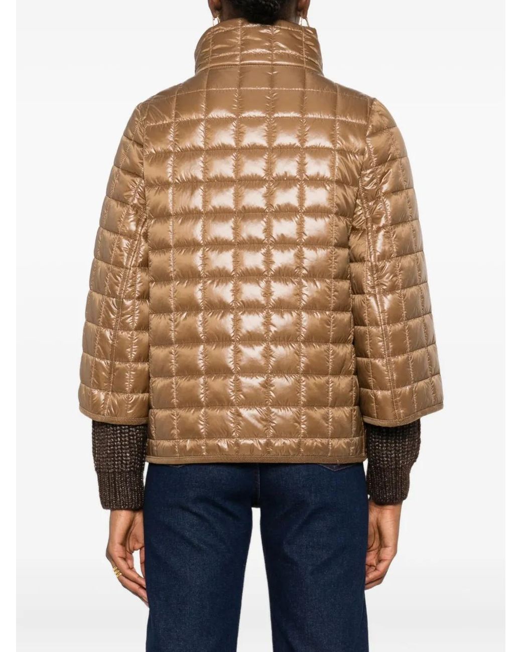 Fay Natural Quilted Padded Jacket