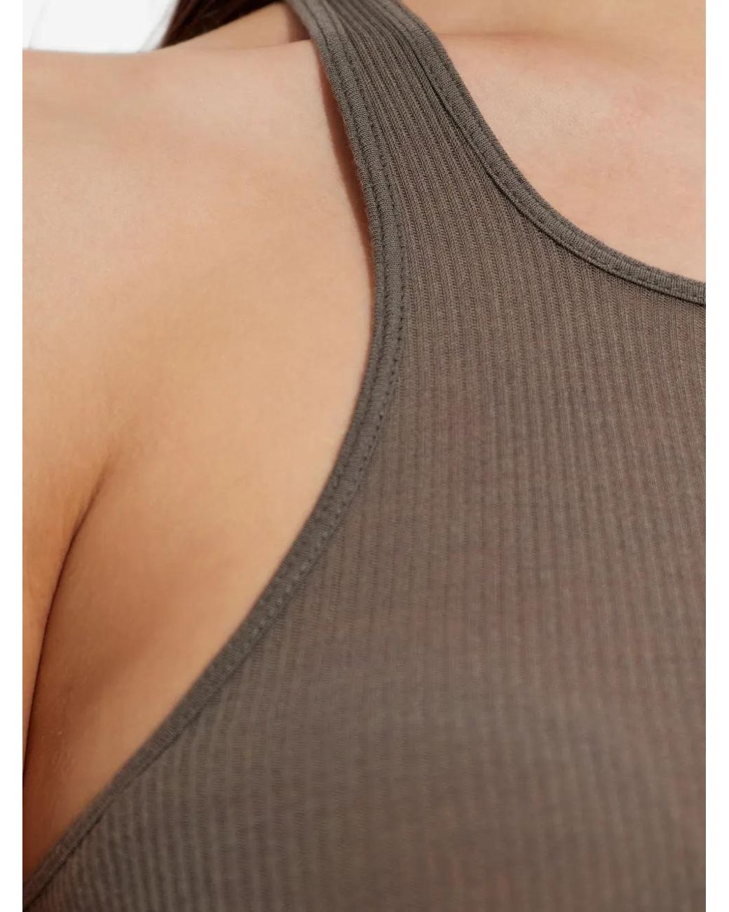 Rick Owens Gray Sleeveless Dress