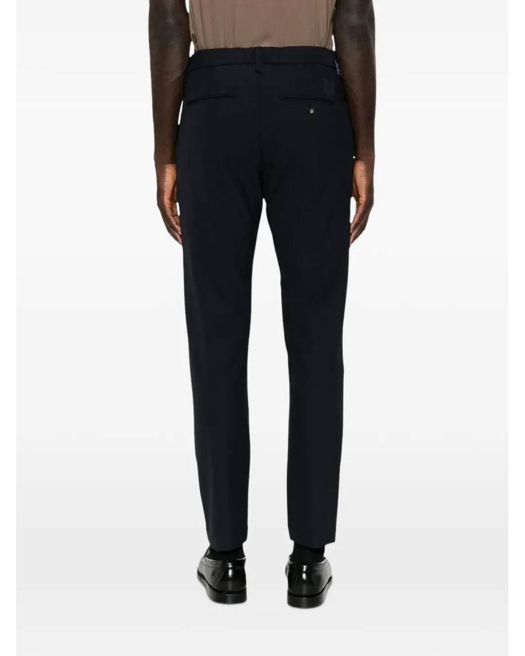 Jacob Cohen Blue Bard Regular-Fit Trousers for men