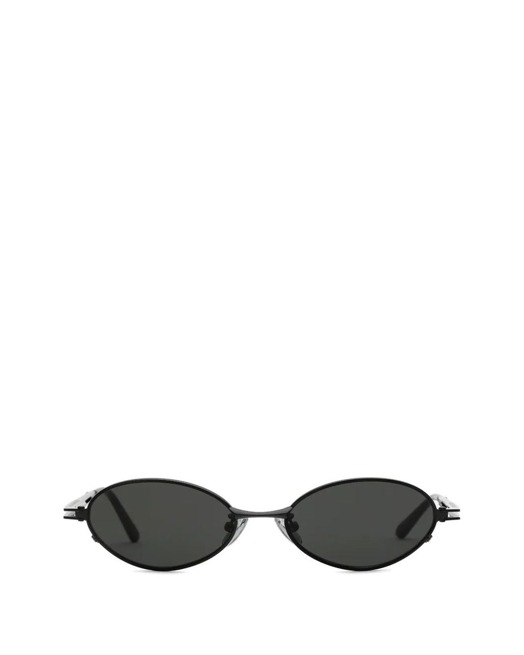 Retrosuperfuture Black Luno Oval-Frame Sunglasses