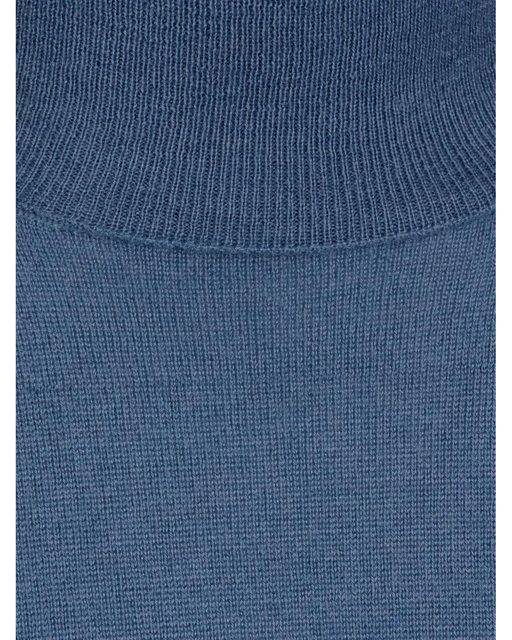 Pull À Col Roulé Canali pour homme en coloris Blue