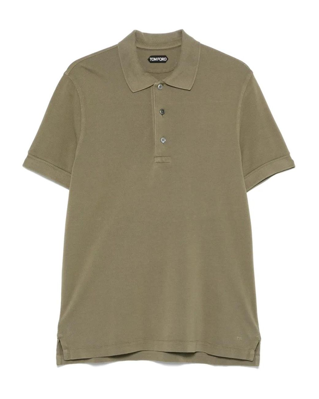 Tom Ford Green Short-Sleeved Polo for men