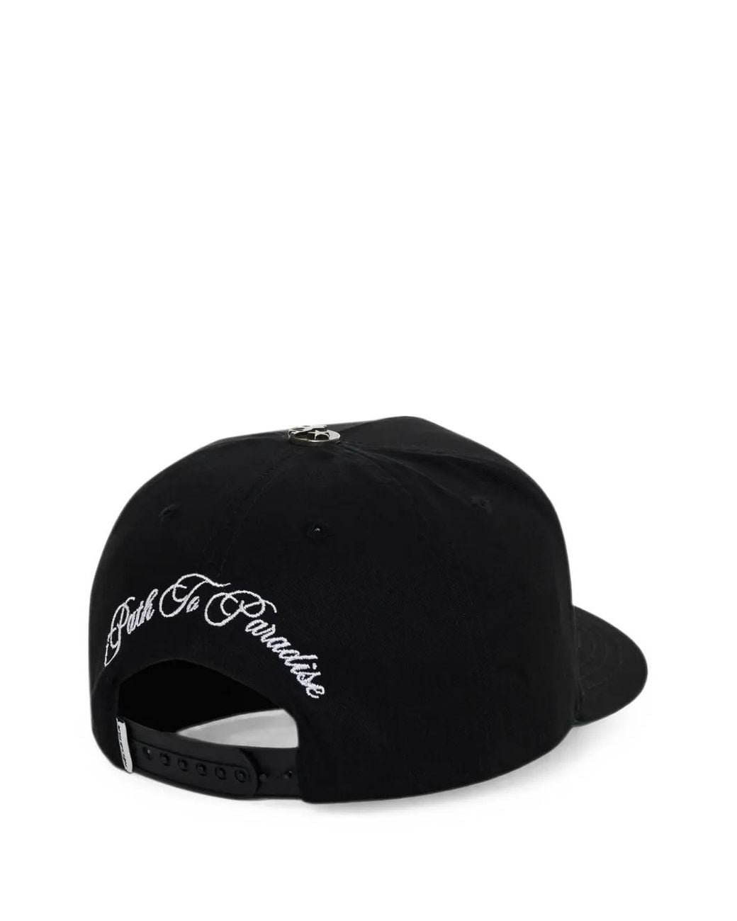 HELLSTAR Black Og Logo Snapback Hat for men