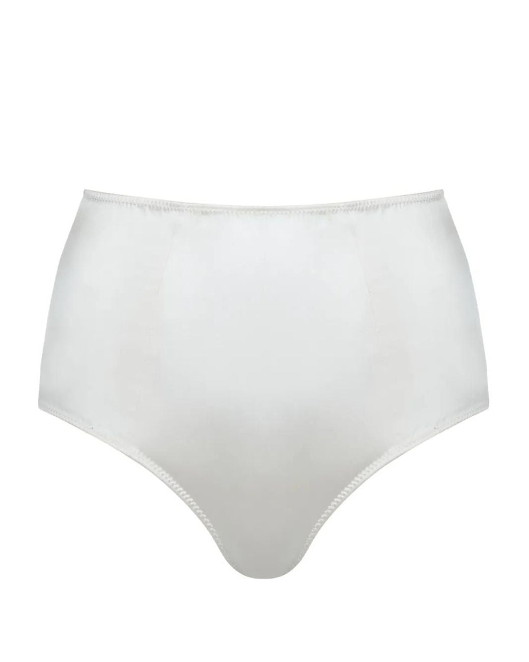 Kiki de Montparnasse White Tous Les Jours High-Waist Briefs