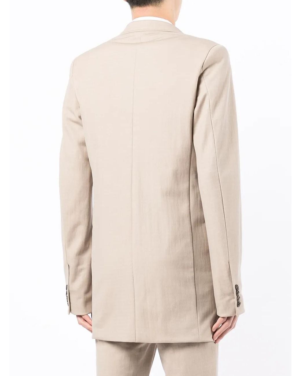 Doublet Natural Tape-Detail Single-Breasted Blazer for men
