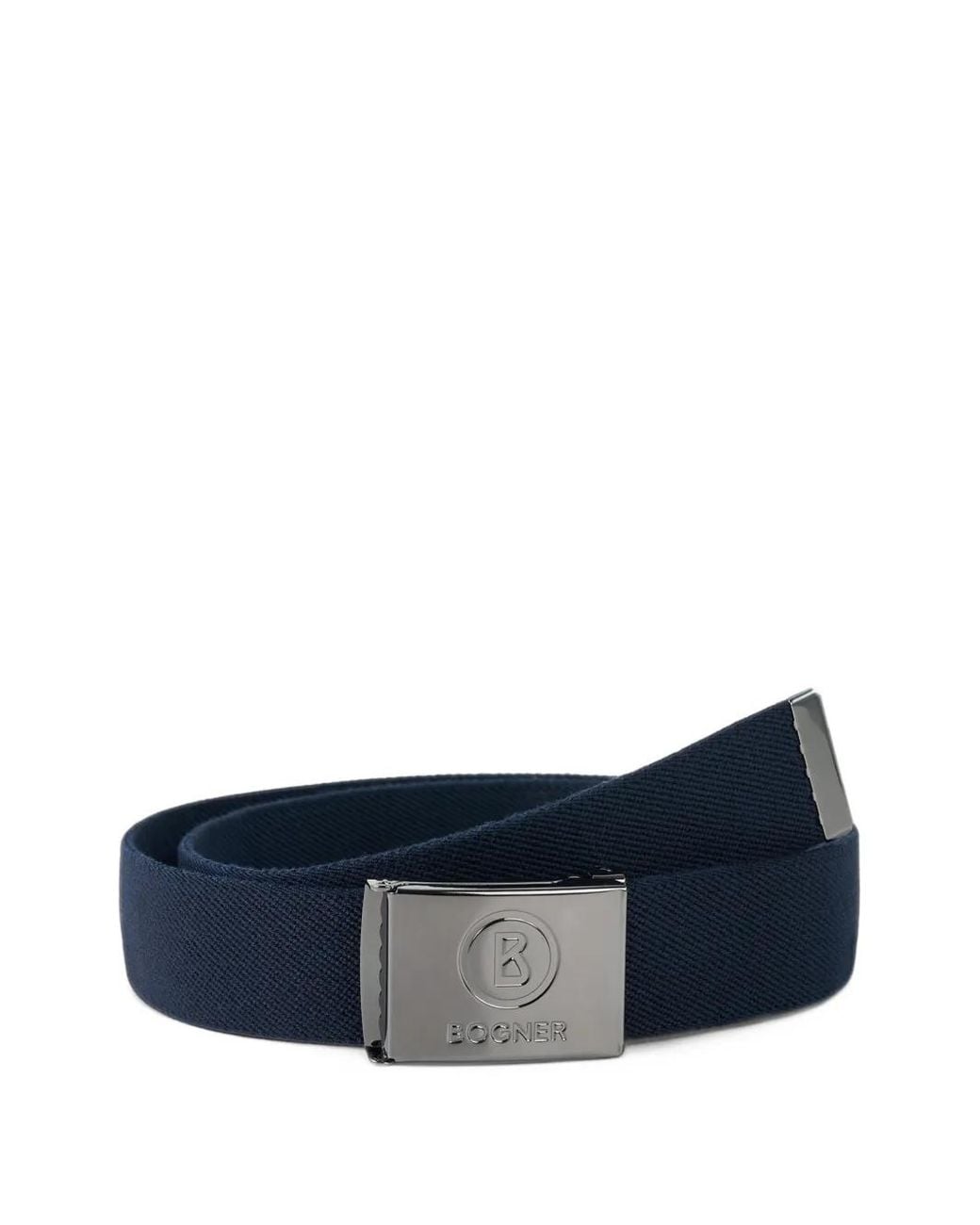 Bogner Blue Gino Canvas Belt