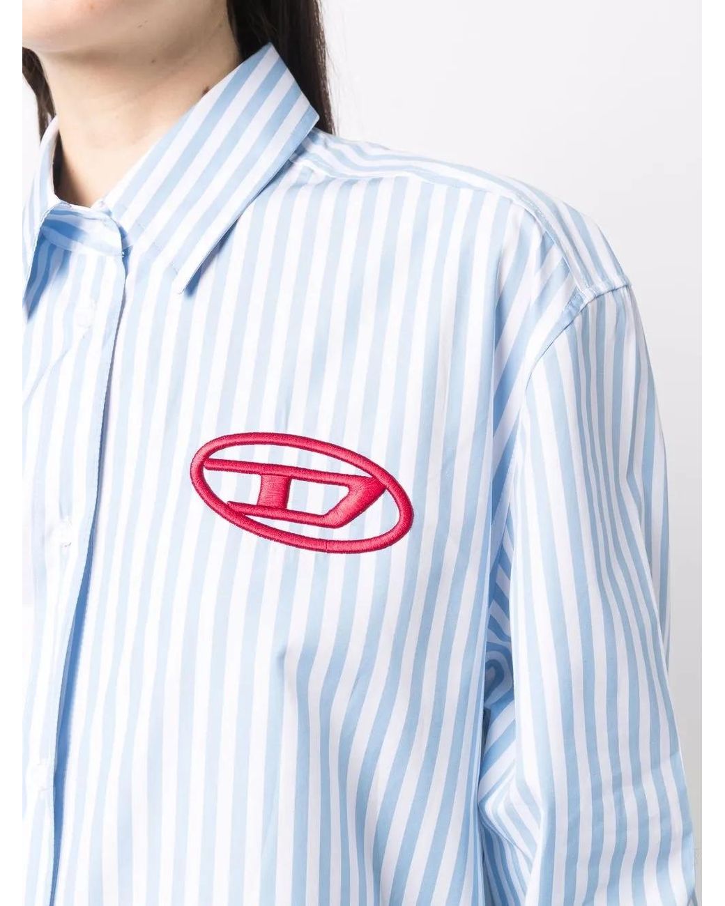 DIESEL Blousejurk in het White