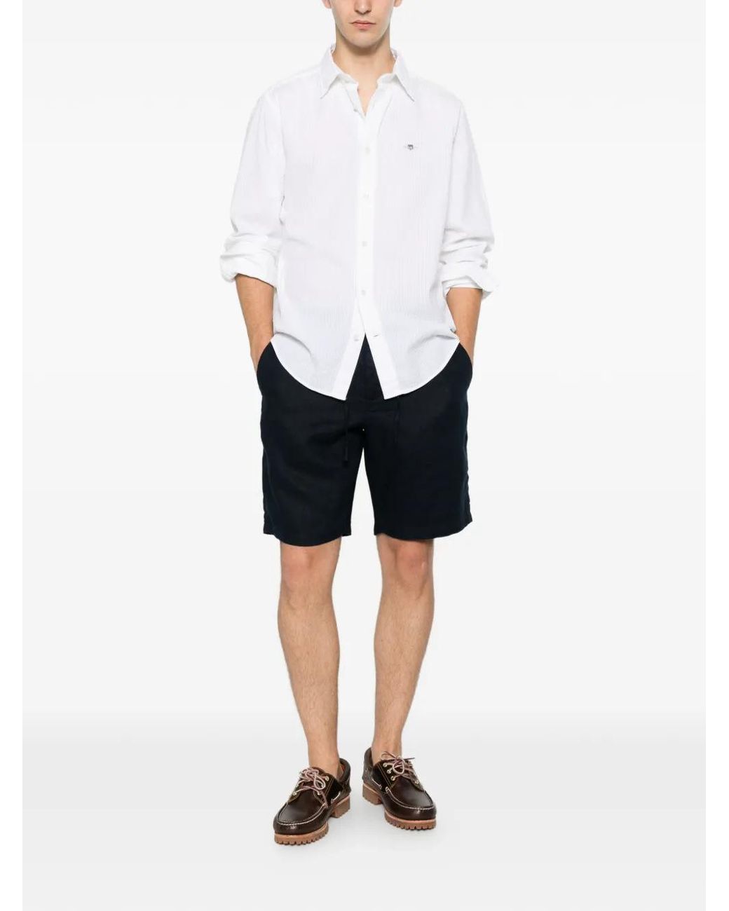 Gant Black Short À Taille À Lien De Resserrage for men
