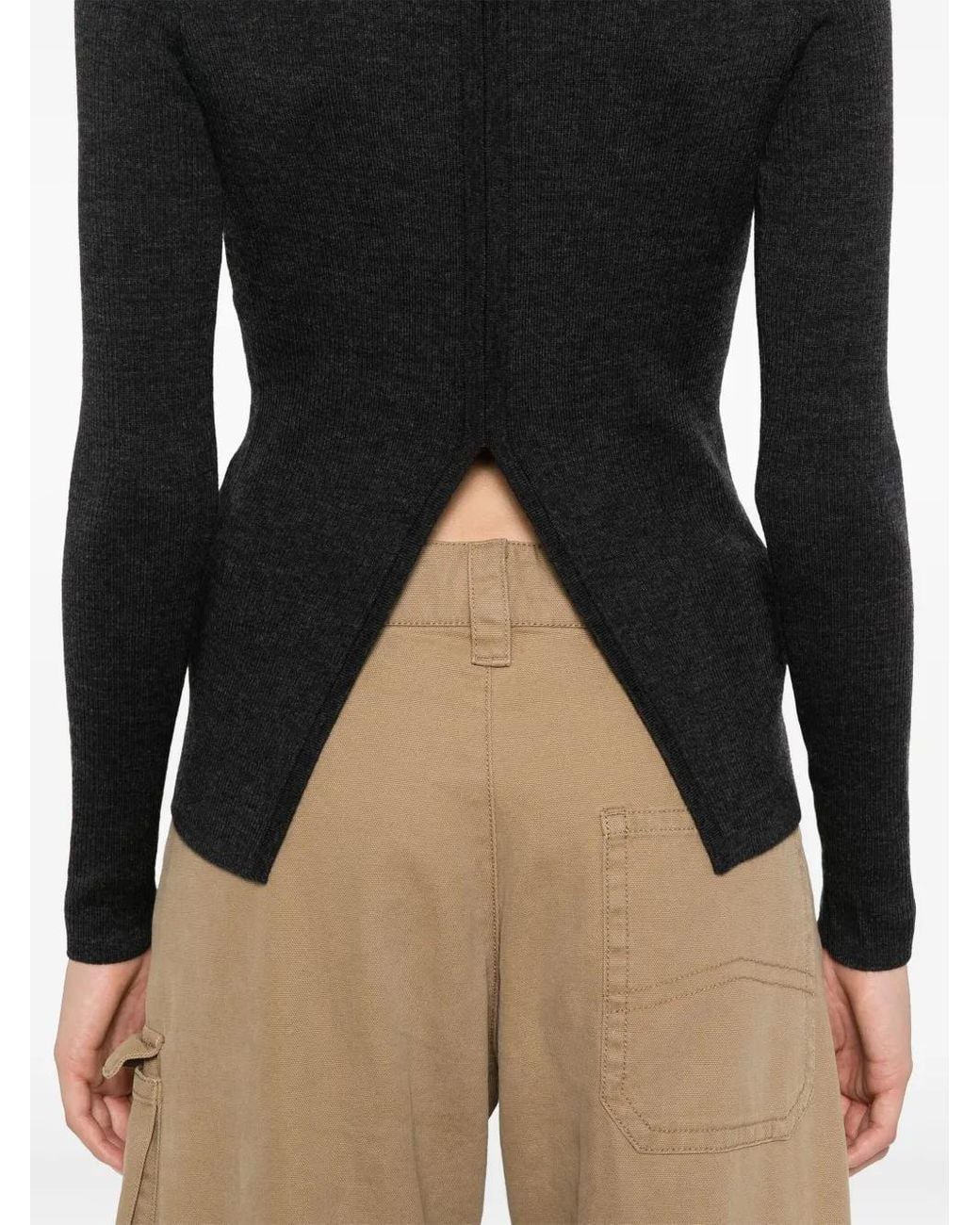 P.A.R.O.S.H. Black Sweaters