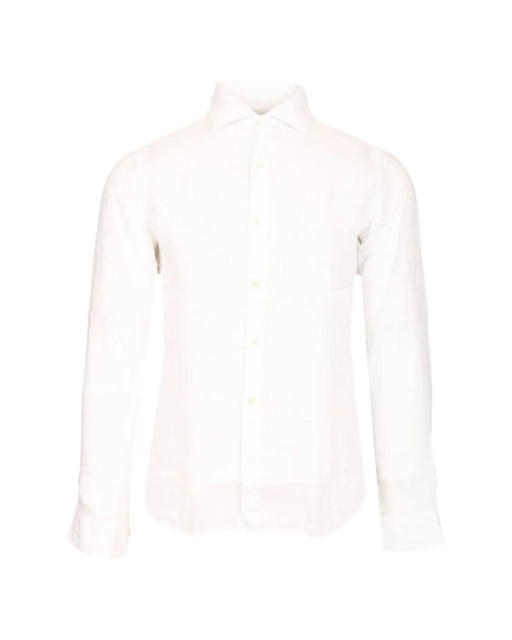 Al Duca D'aosta White Buttoned Shirt for men