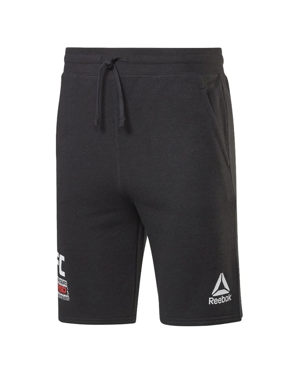 Reebok Gray Ufc Fan Gear Fight Week Shorts for men