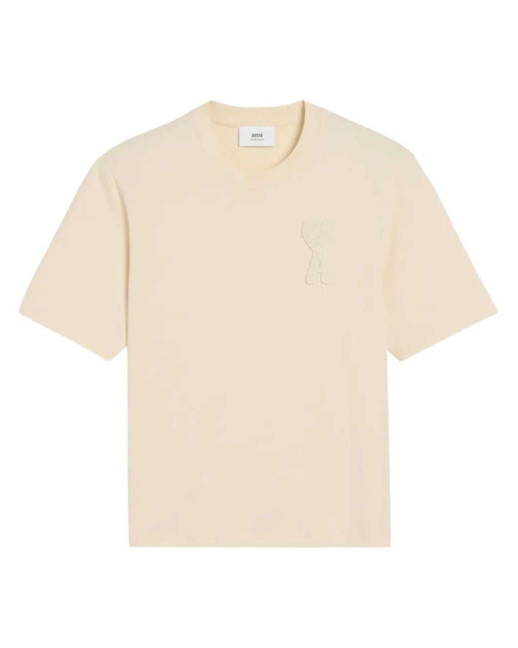 AMI White T-Shirts And Polos for men