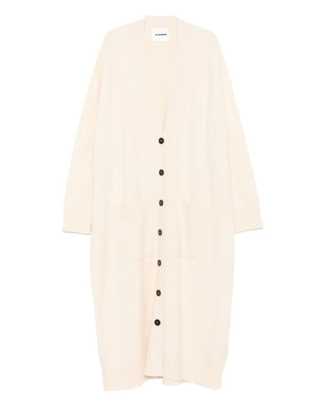 Jil Sander Jas Met Knopen in het Natural