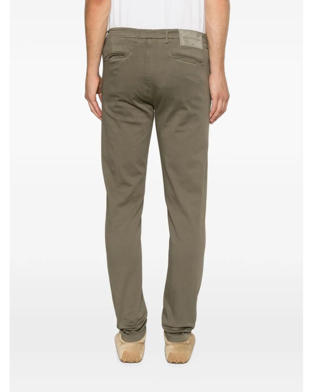 Sartoria Tramarossa Gray Pantalon Luis À Coupe Slim for men